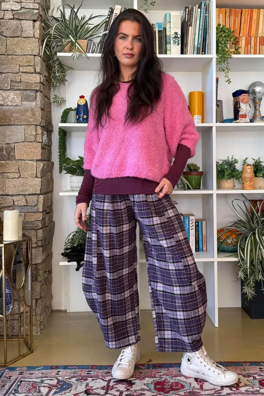 Lola Boucle Slouch Knit Candy